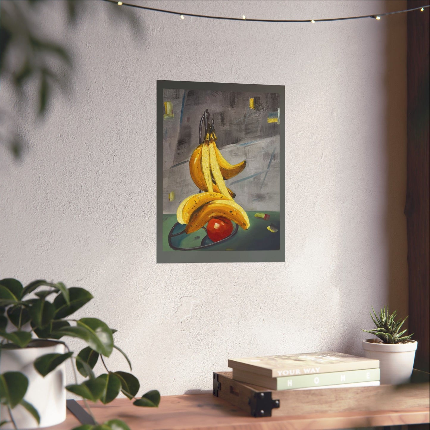 Summer: Melting Bananas- poster