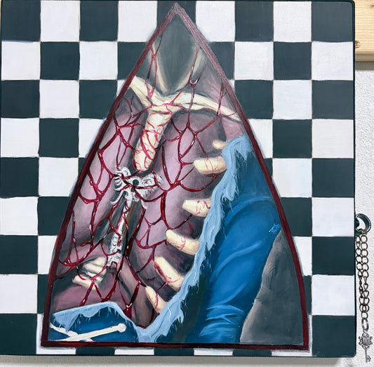 The key lies within-original painting