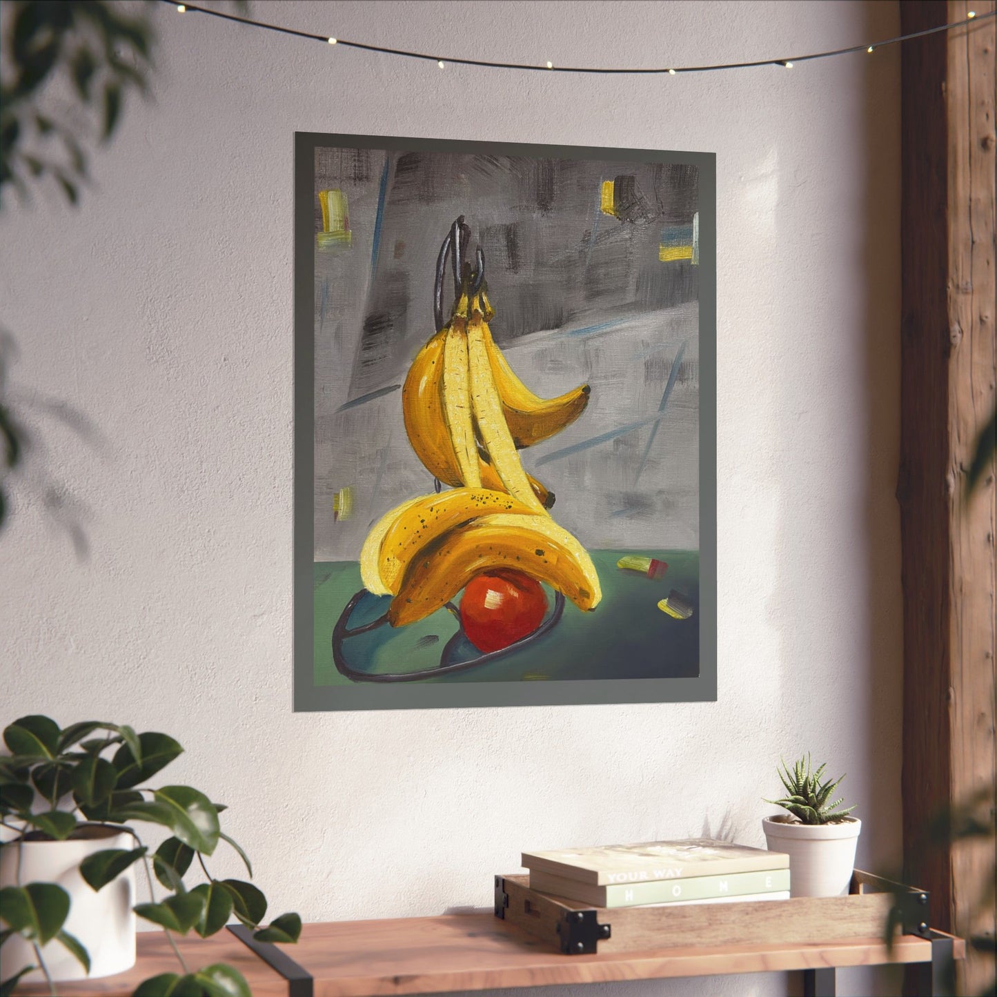 Summer: Melting Bananas- poster