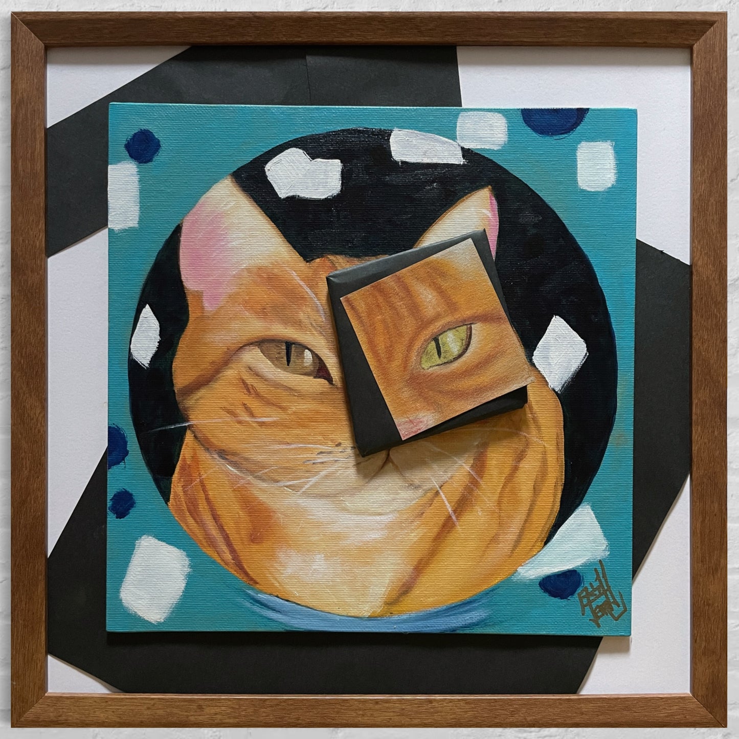 Ginger cat- Original artwork