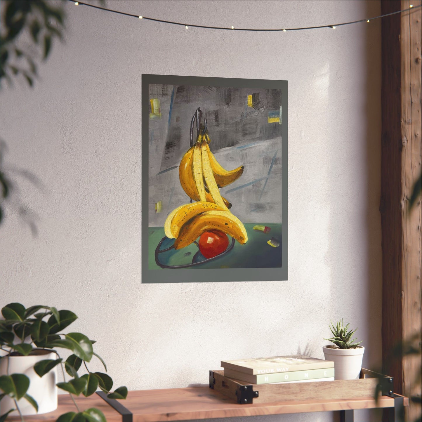 Summer: Melting Bananas- poster